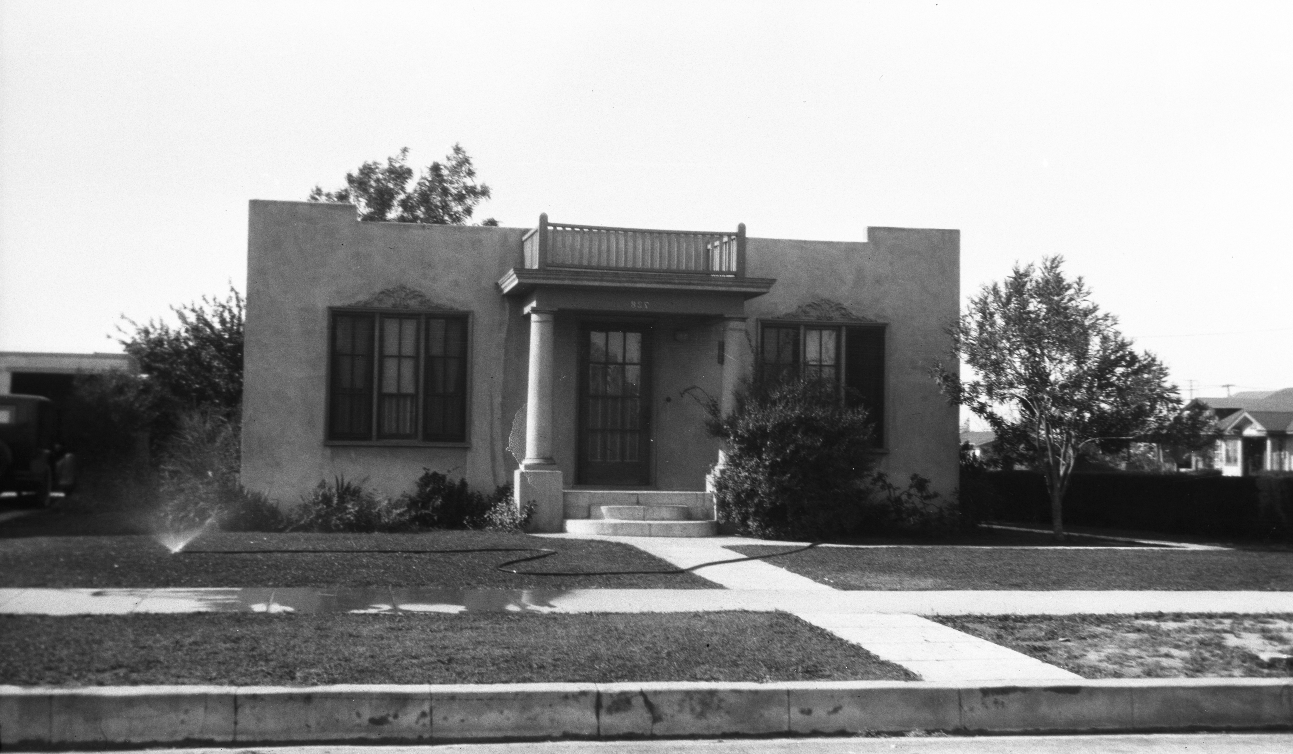 The Little family home in Inglewood, California